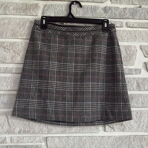 MEXX Plaid wool blend Skirt Size 2